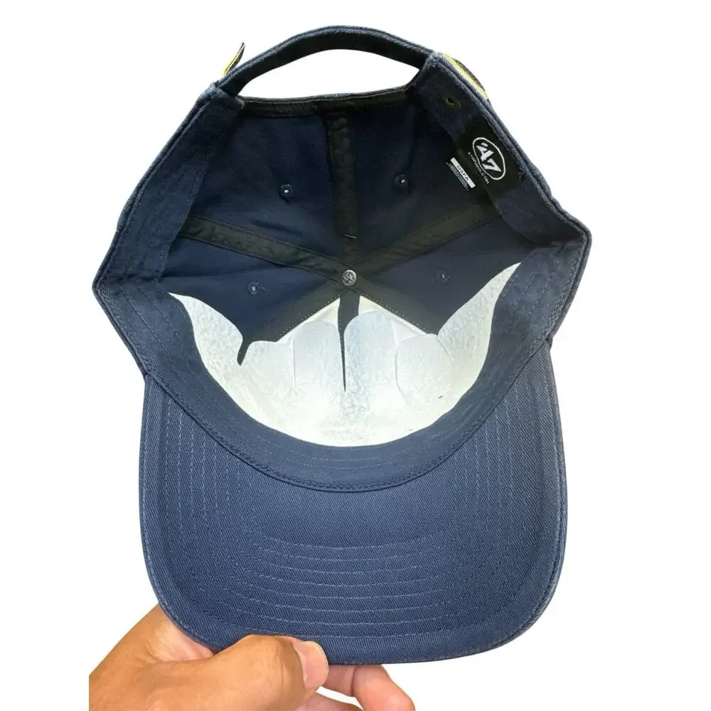 New 2024 US Open Tennis Blue Strapback Adjustable '47 Mesh Hat Cap One Size